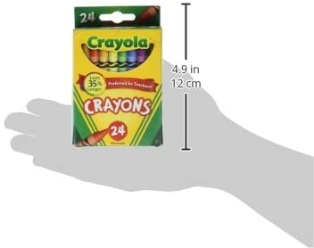 CRAYOLA 52-3024 Regular Crayon Regular Crayon 24 Pack