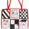 Baby Crib Mirror - Black, White & Red- Infant-Stim - Image 2
