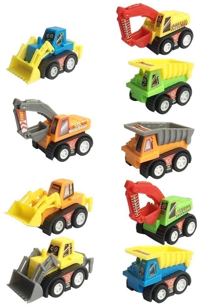 Toys For 3 Year Old Boys,kids Toys For Toddler Boys Girls,17pcs Deformable Construction  Toys With 4 Mini Vehicles Toys For 3 4 5 6 7 Year Old Boy,educ