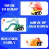 Kids Construction Car Toys for 3 4 Year Old Boys Toddler Mini Pull Back Vehicles Excavator Truck Tractor Party Supplies Favors - Image 5