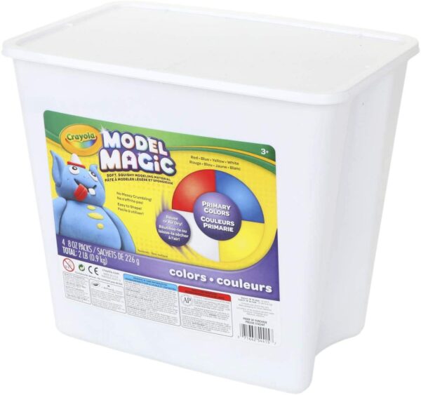 Crayola Model Magic White, Modeling Clay Alternative, At Home Crafts For  Kids, 4 Oz - Imported Products from USA - iBhejo