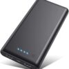 Portable Charger 26800mAh2020 Upgrade High CapacityPower Bank Ultra Compact External Battery Pack Backup with 4 LED Lights,Dual