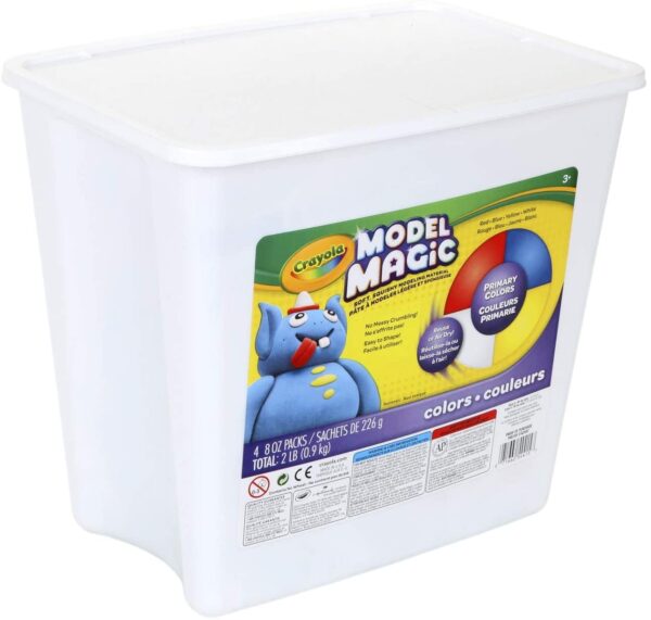 Crayola Model Magic White, Modeling Clay Alternative, At Home Crafts For  Kids, 4 Oz - Imported Products from USA - iBhejo