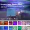 Northern Lights Aurora Projector, AIRIVO Star Projector Music Speaker, White Noise Night Light Galaxy Projector for Kids Adults - Image 14