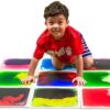 Art3d Liquid Sensory Floor Decorative Tiles, 11.8"x11.8" Square, Colorful, 4 Tiles - Image 5