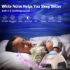 Northern Lights Aurora Projector, AIRIVO Star Projector Music Speaker, White Noise Night Light Galaxy Projector for Kids Adults - Image 3