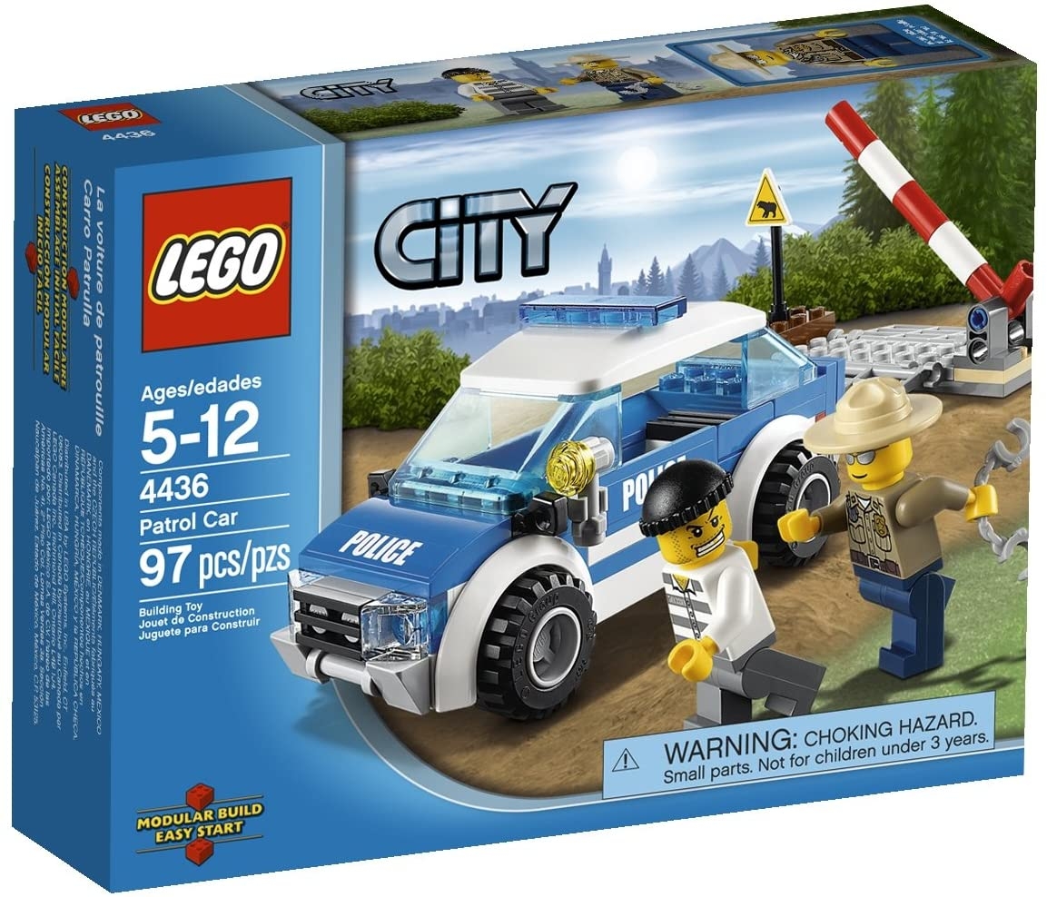 deformation bogstaveligt talt Perennial LEGO City Police Patrol Car 4436 - Strong Heroes