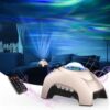 Northern Lights Aurora Projector, AIRIVO Star Projector Music Speaker, White Noise Night Light Galaxy Projector for Kids Adults