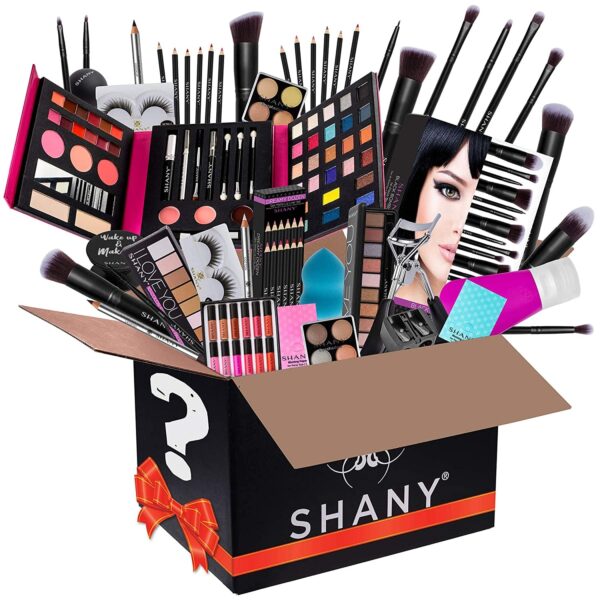 SHANY Gift Surprise - AMAZON EXCLUSIVE - All in One Makeup Bundle - Includes Pro Makeup Brush Set, Eyeshadow Palette,Makeup Set - Image 3