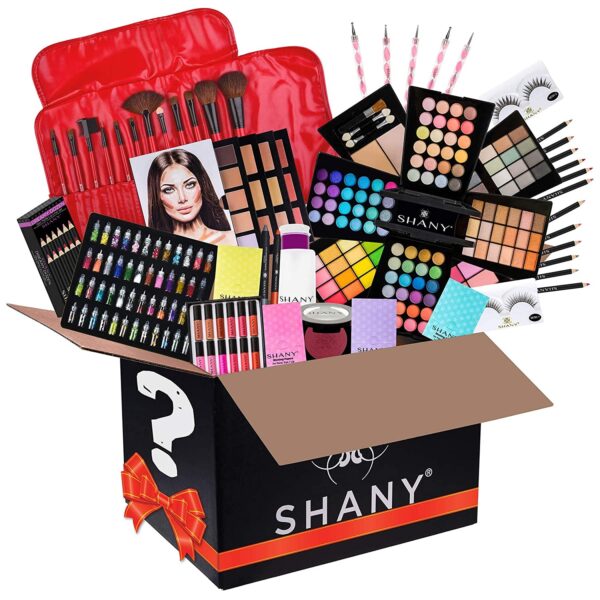 SHANY Gift Surprise - AMAZON EXCLUSIVE - All in One Makeup Bundle - Includes Pro Makeup Brush Set, Eyeshadow Palette,Makeup Set - Image 4