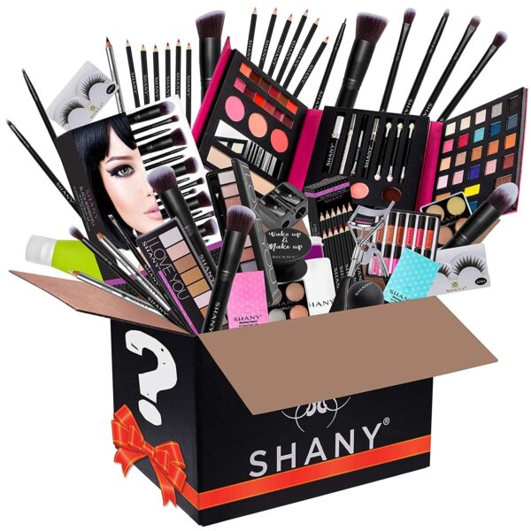 SHANY Gift Surprise - AMAZON EXCLUSIVE - All in One Makeup Bundle - Includes Pro Makeup Brush Set, Eyeshadow Palette,Makeup Set - Image 2
