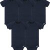Gerber unisex-baby 5-pack Solid Onesies Bodysuits - Image 10