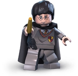 Harry in LEGO form from LEGO Harry Potter: Years 1-4