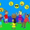 Emoji Balloon Happy Birthday Party - Set of 16 Pack Mylar Foil 18 Inch Helium Reusable Ballons For Congratulation Decoration - Image 9