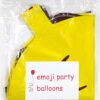Emoji Balloon Happy Birthday Party - Set of 16 Pack Mylar Foil 18 Inch Helium Reusable Ballons For Congratulation Decoration - Image 7